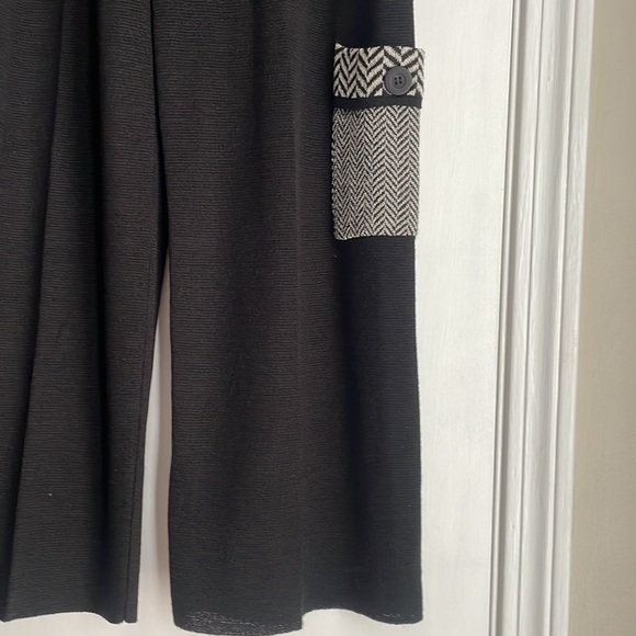 NWT Roni Bis Pull-On Sweater Knit Pant with Leg Pocket - Picture 5 of 9